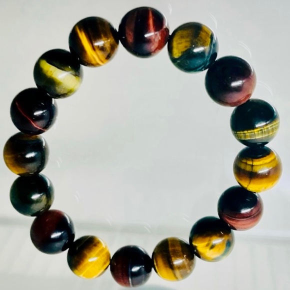 FASHION HANDMADE COSTUME JEWELRY - BRACELETS (LOT OF 4) (MINT CONDITION) - Picture 4 of 6